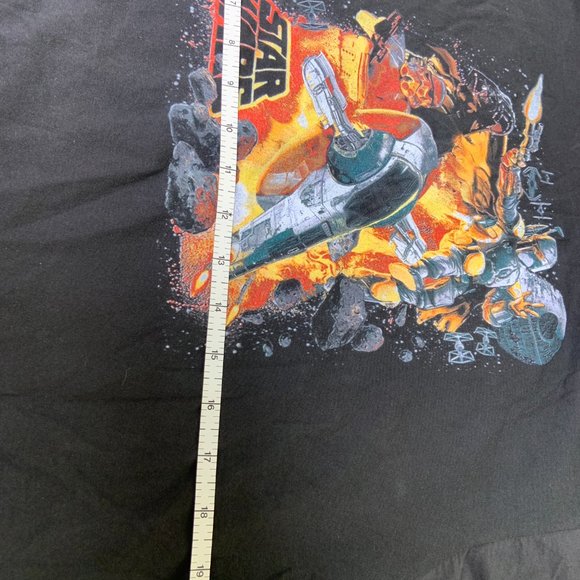 Star Wars Black T-Shirt Size Large - Picture 5 of 6